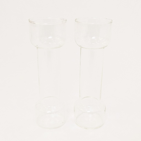 Pyrex candle holders - Picture 1 of 4
